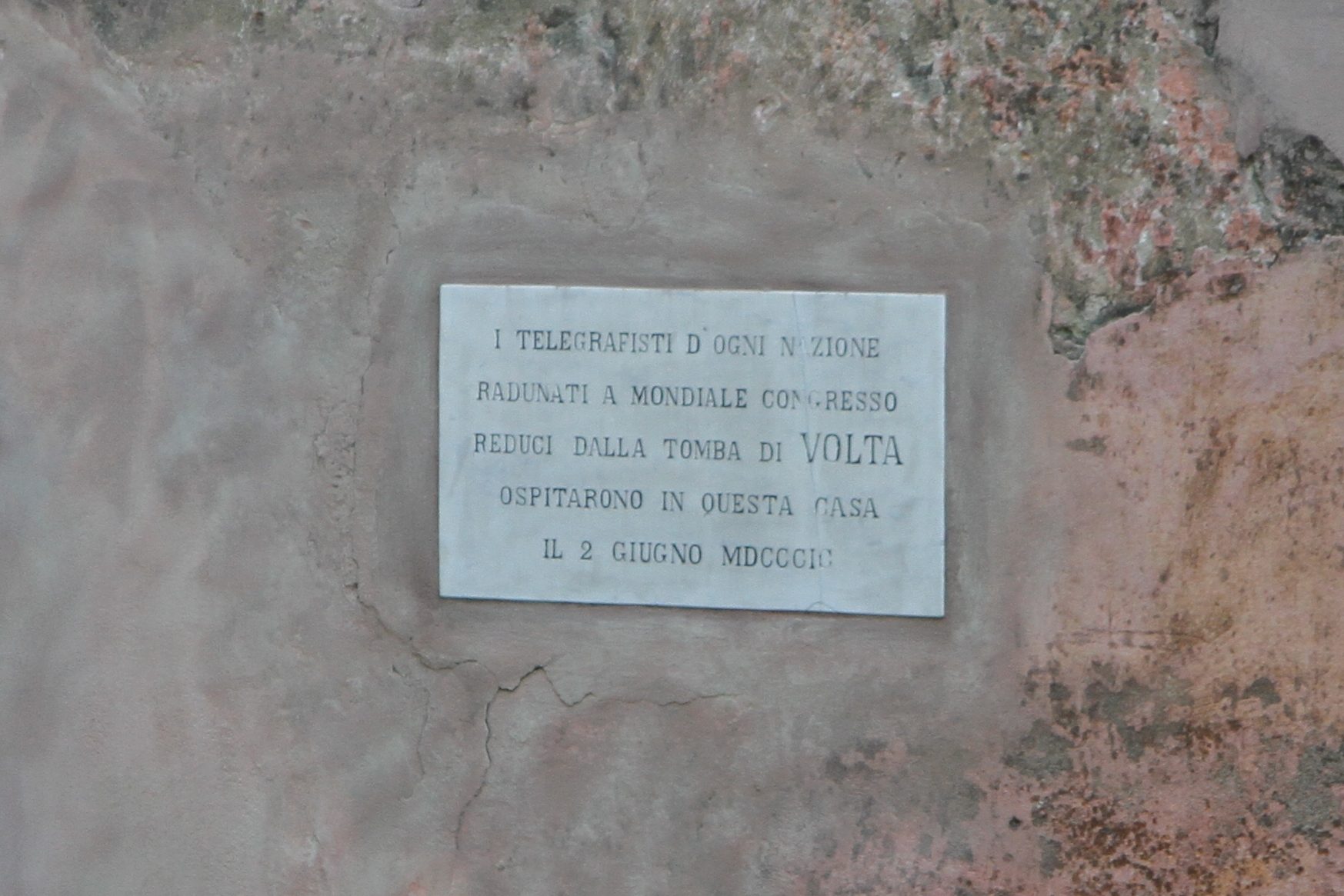 World's Telegraphers memorial tablet, Camnago - 03.JPG